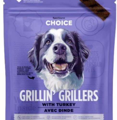 12 OZ DOG CHOICE TURKEY GRILLIN GRILLERS TREAT