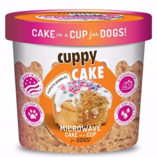 Cuppy Cake Microwave Cake in A Cup for Dogs