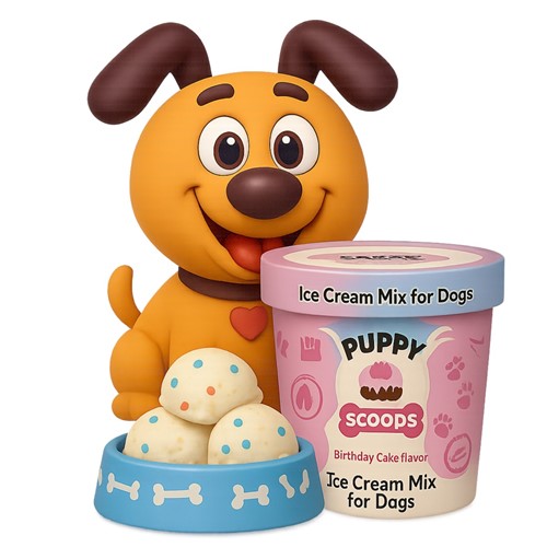 Puppy Scoops Ice Cream Mix For Dogs