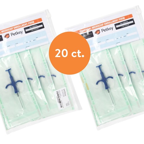 20 Count Bag of Individually Wrapped MINI ISO Microchips