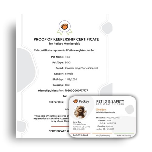 Keeper Pet ID Bundle