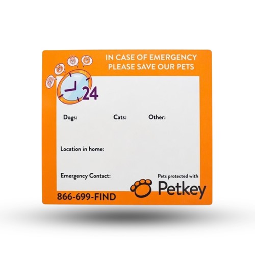 Emergency Window Cling