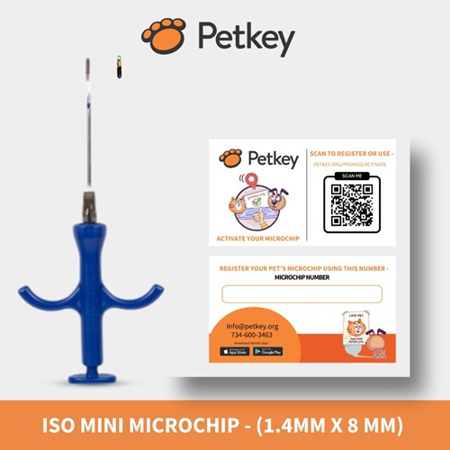 Petkey ISO Single Mini Microchip