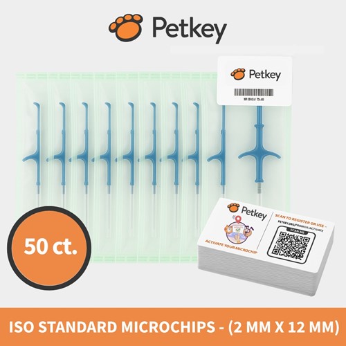 50 Ct Bag of STANDARD ISO Microchips