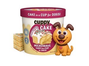 Cuppy Cake Microwave Cake in A Cup for Dogs
