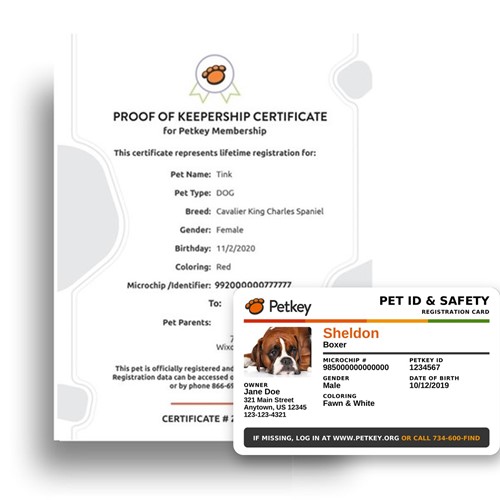 Keeper Pet ID Bundle